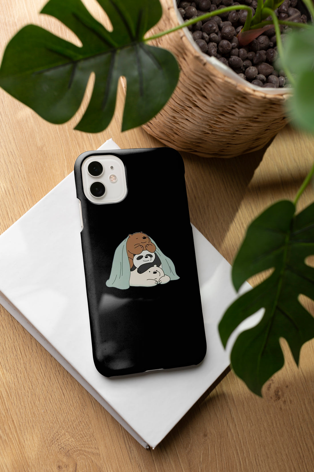 AD094 - We Bare Bears - Bear Mobile Case