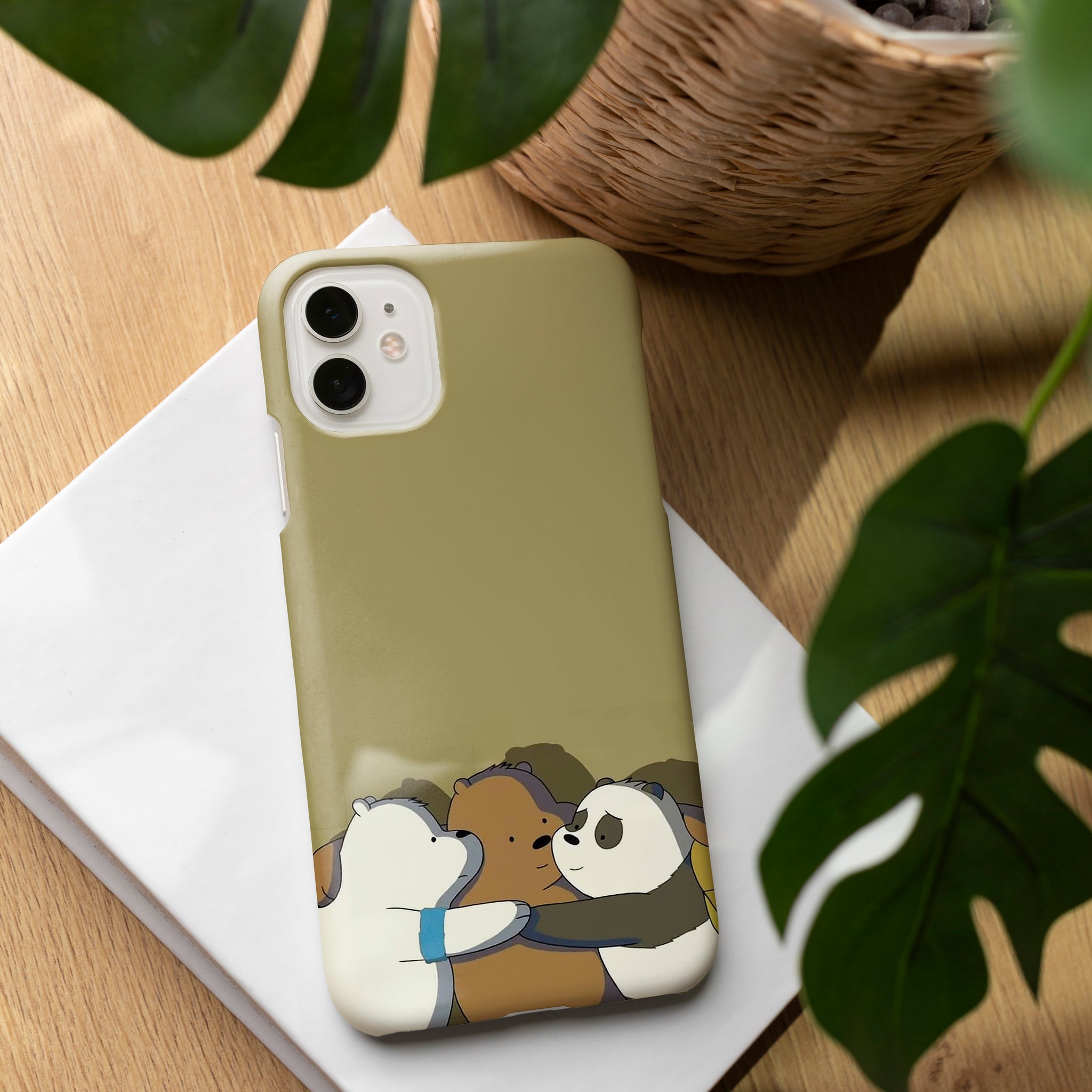 AD096 - We Bare Bears - Bear Mobile Case