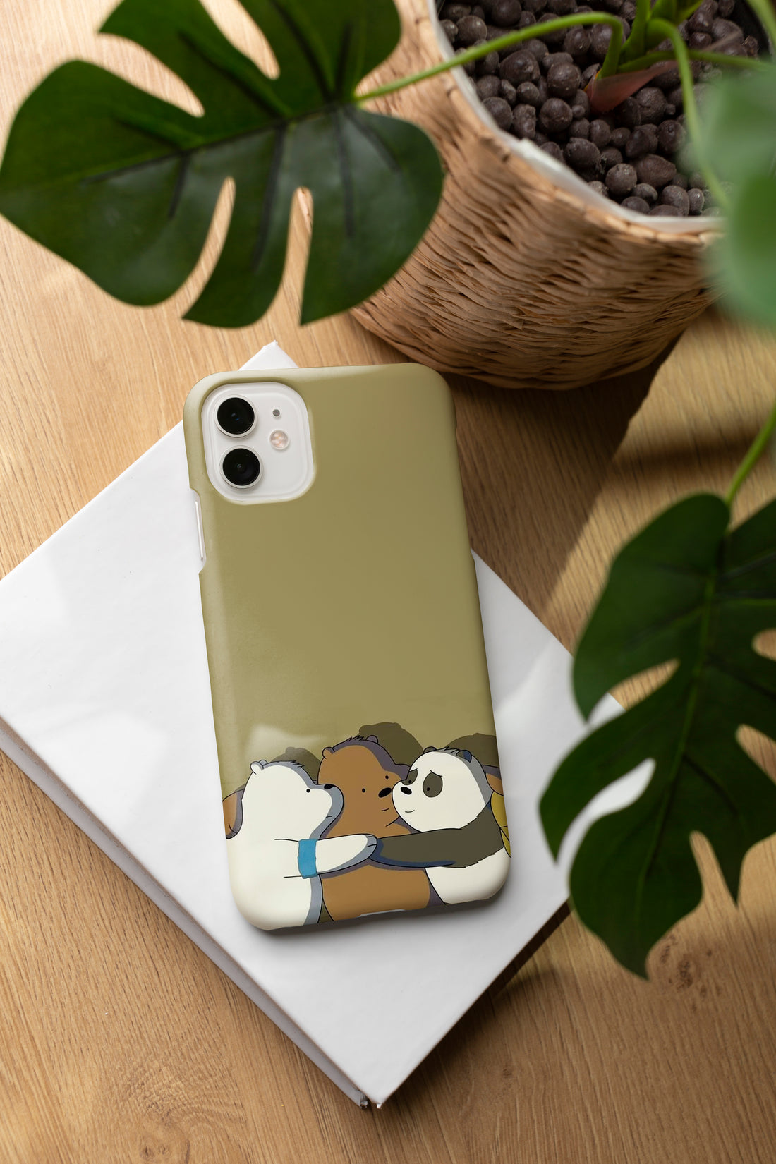 AD096 - We Bare Bears - Bear Mobile Case