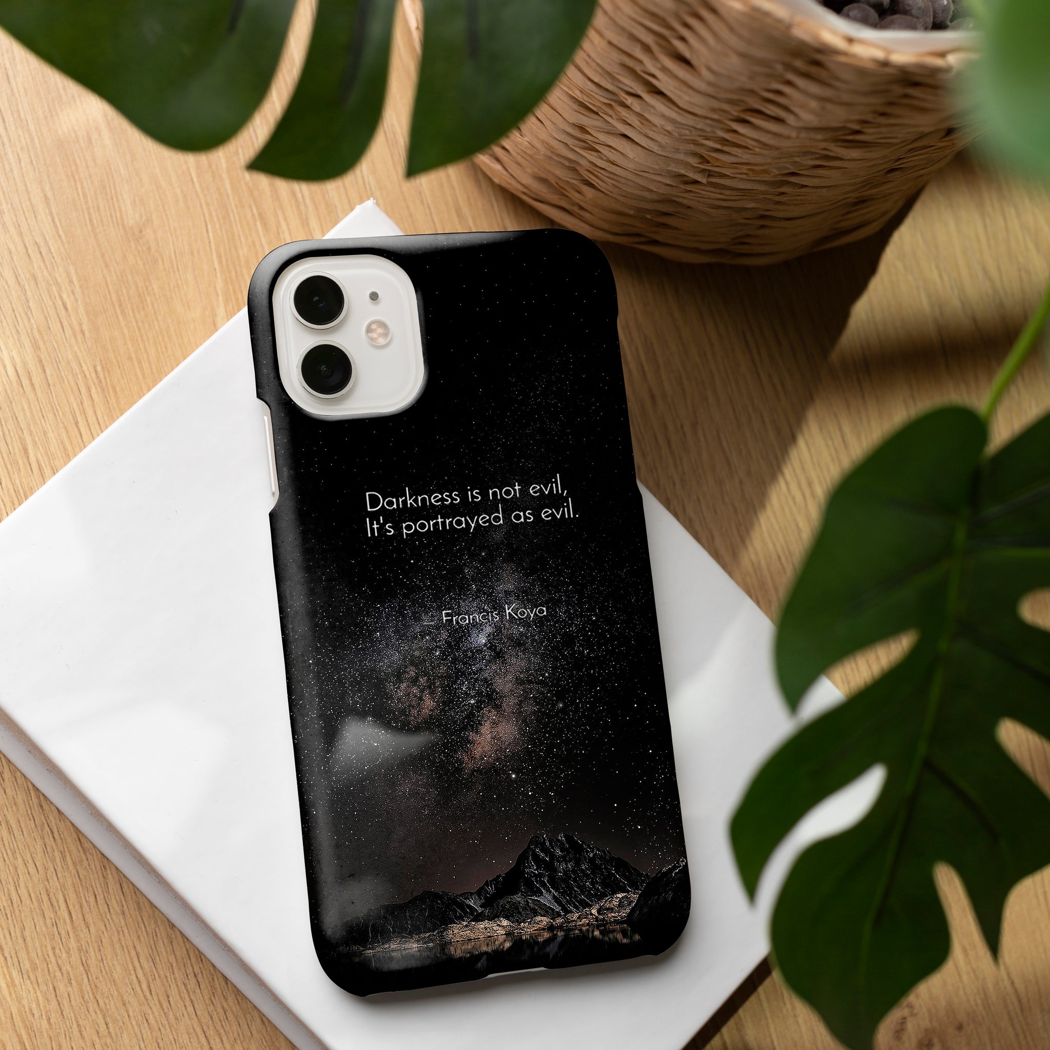 AD101 - Darkness isn`t Evil - Galaxy Mobile Case