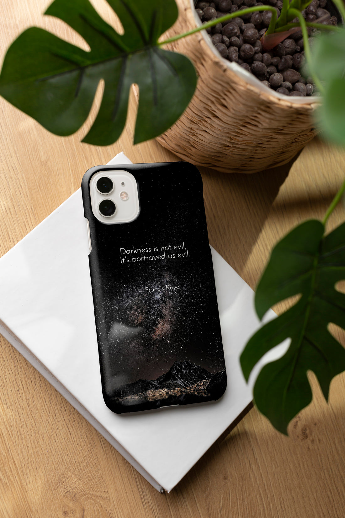 AD101 - Darkness isn`t Evil - Galaxy Mobile Case