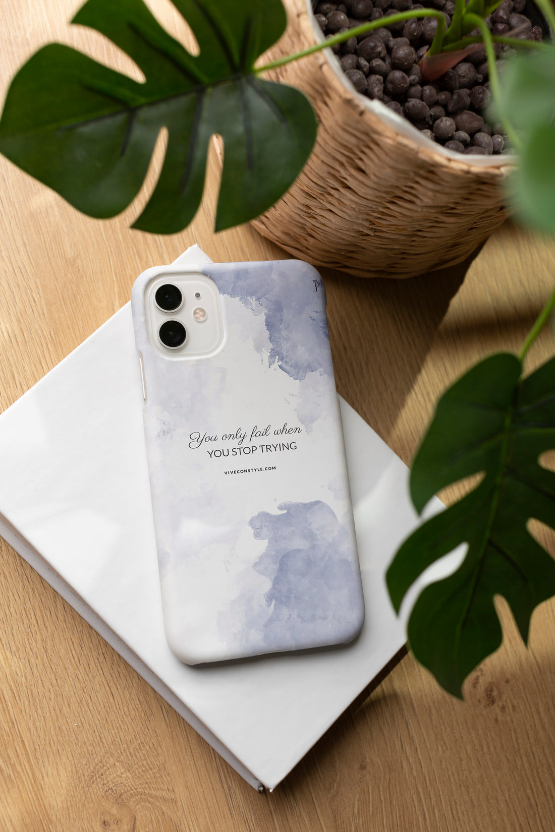 AD113 - You Only Fails Where You Stop Trying - Quotes Mobile Case