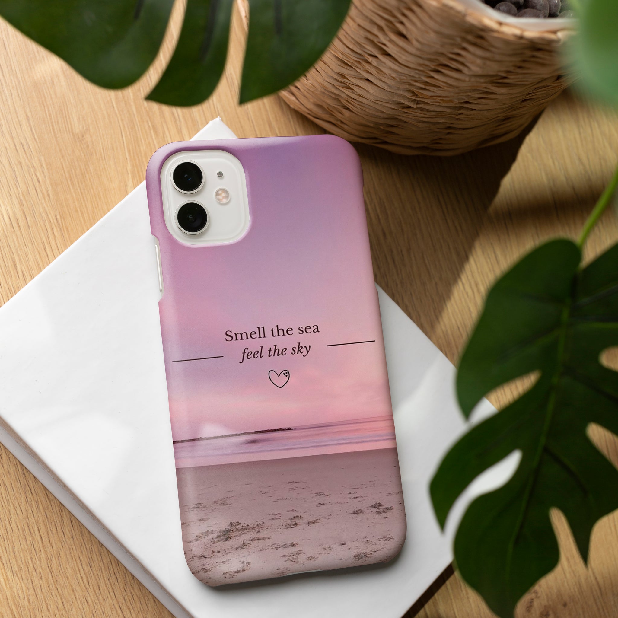 AD123 - Smell The Sea - Quotes Mobile Case