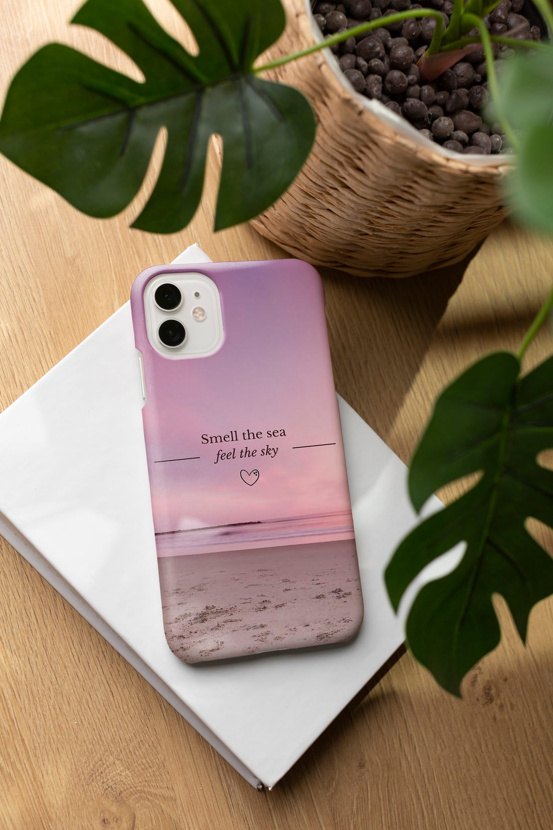 AD123 - Smell The Sea - Quotes Mobile Case