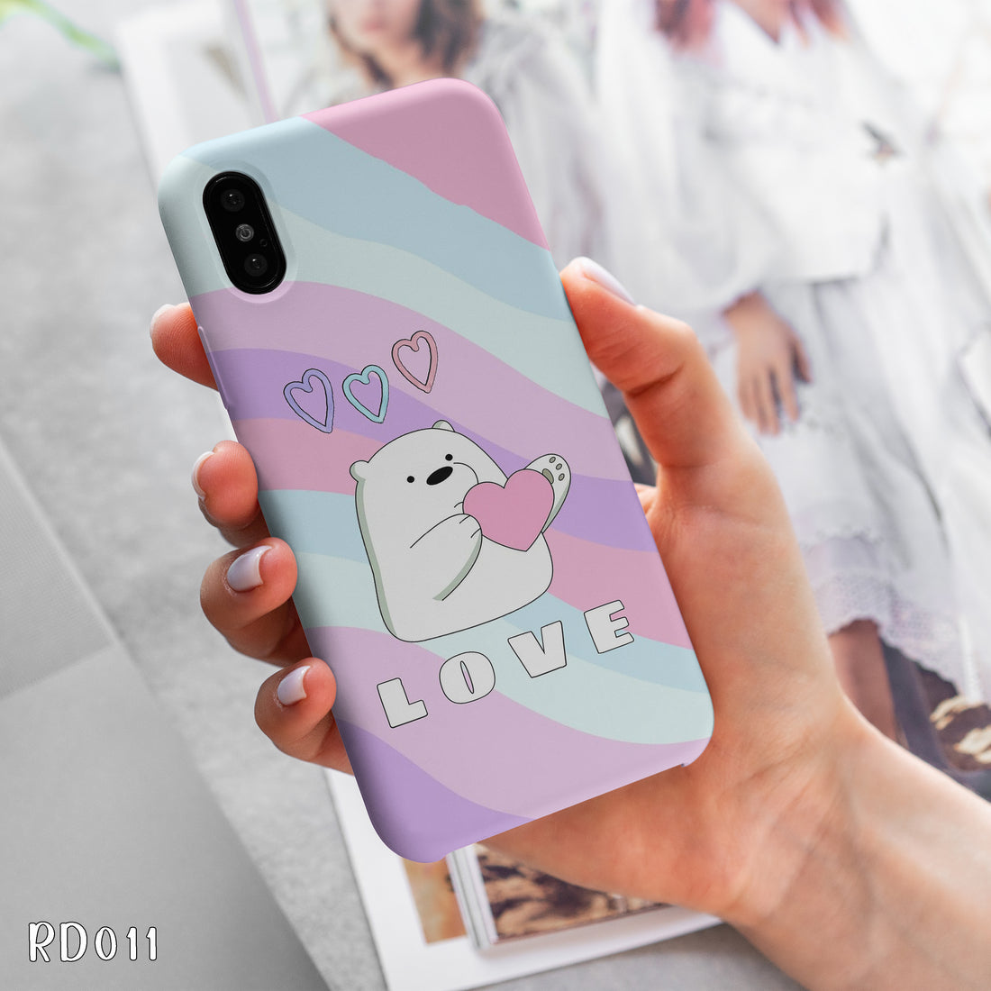 Rd011 - Love - Bear Mobile Case