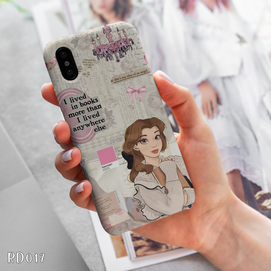 RD017 - Book Lover - Quotes Mobile Case