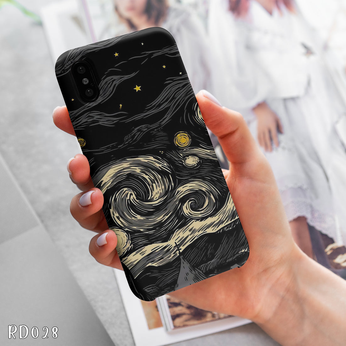 RD028 - The Starry Night - Aesthetic Mobile Case