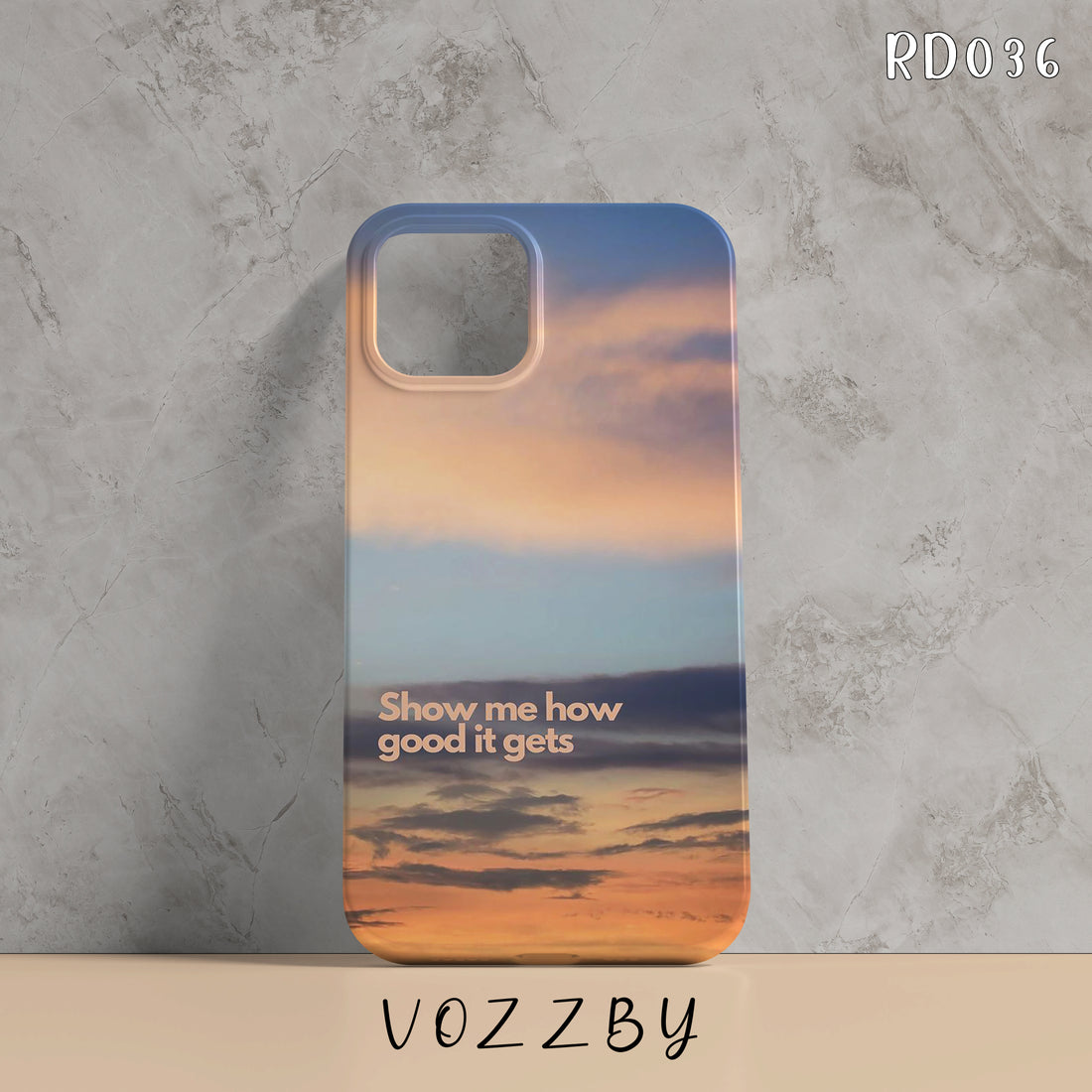 RD036 - Show Me How Good It Gets - Aesthetic Mobile Case