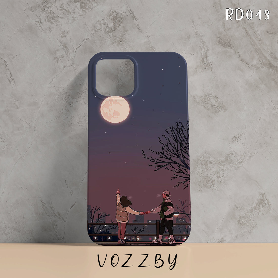 RD043 - When Love Hits Different - Couple Mobile Case