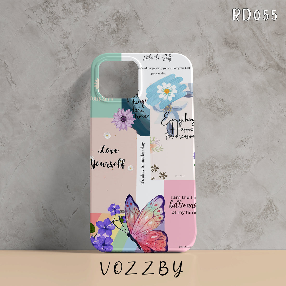 RD055 - Love Yourself - Aesthetic Mobile Case