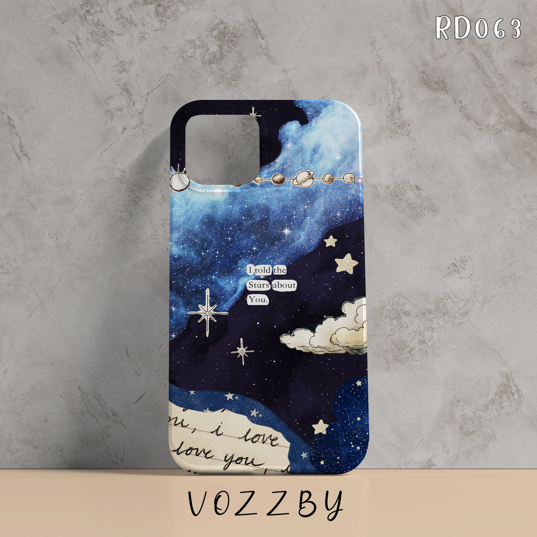 RD063 - I Told The Stars - Galaxy Mobile Case