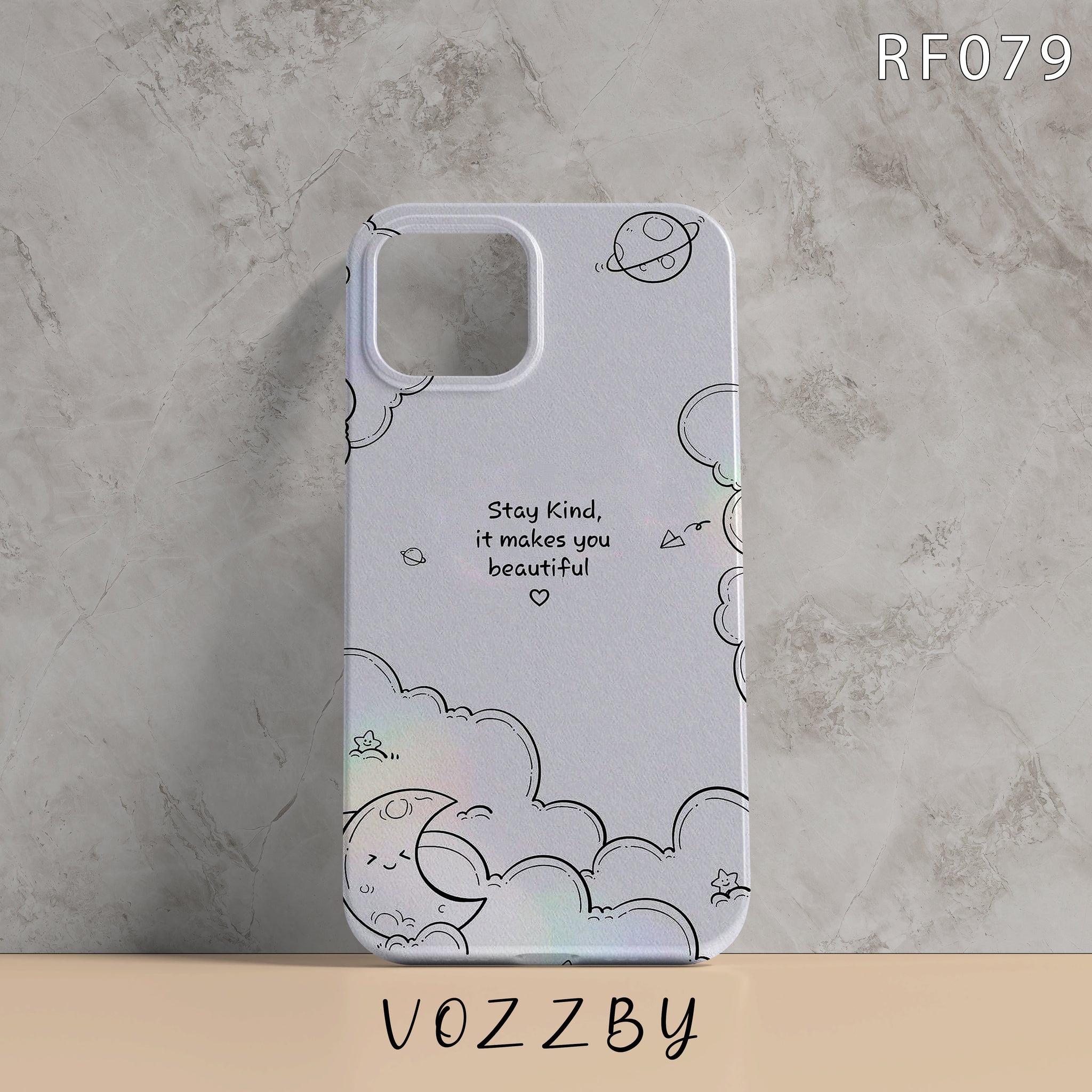 RF079 - Be Kind - Cloud Mobile Case