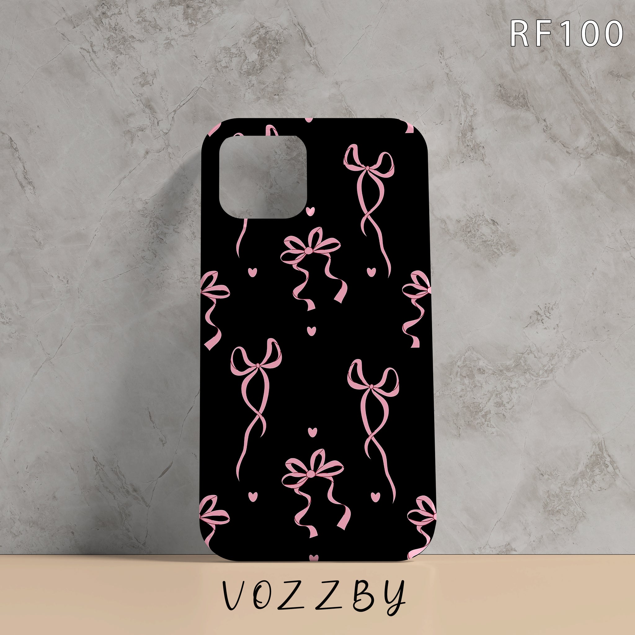RF100 - Pink Bows - Mobile Case